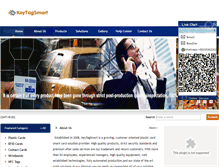 Tablet Screenshot of keytagsmart.com